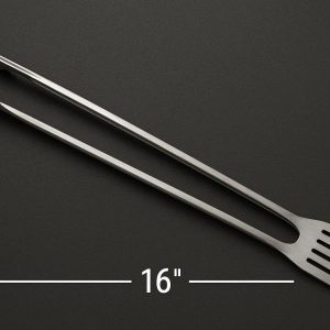 13 Extra Long Food Tongs 16 Inch for Grilling and Deep Frying