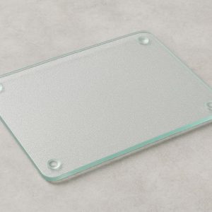 23 Glass Small Cutting Board Shatter Resistant for Easy Cleaning and Hygiene