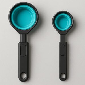 29 Collapsible Measuring Spoon Set of 2 with Telescopic Design for Travel and Storage